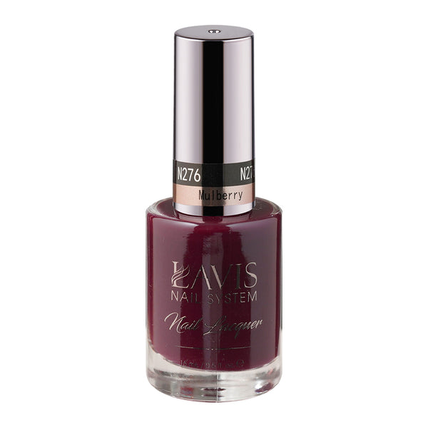LAVIS Nail Lacquer - 276 Mulberry - 0.5oz by LAVIS NAILS sold by DTK Nail Supply