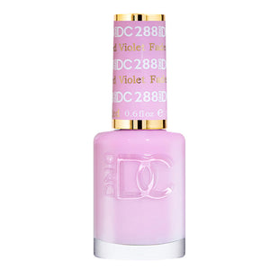 DND DC Nail Lacquer - 288 Pink Colors - Faded Violet by DND DC sold by DTK Nail Supply