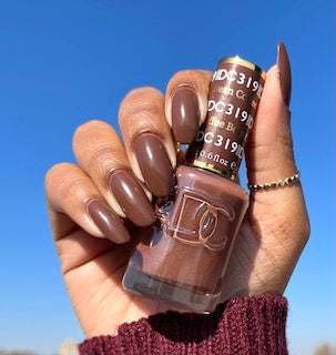 DND DC Nail Lacquer - 319 Brown Colors - Coffee Bean by DND DC sold by DTK Nail Supply