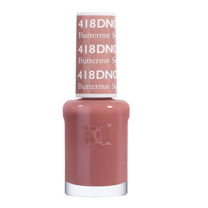 DND Nail Lacquer - 418 Brown Colors - Butternut Squash by DND - Daisy Nail Designs sold by DTK Nail Supply