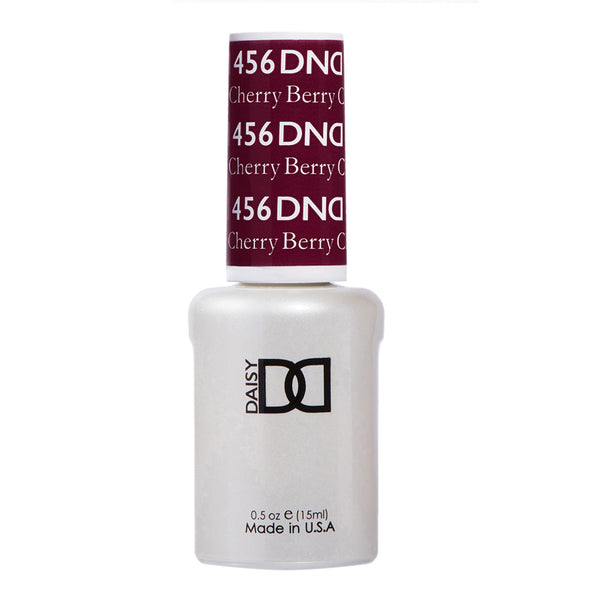 DND Gel Polish - 456 Red Colors - Cherry Berry by DND - Daisy Nail Designs sold by DTK Nail Supply