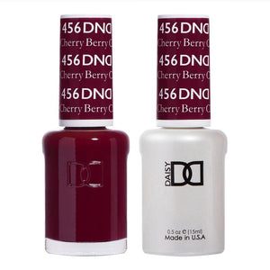 DND Gel Nail Polish Duo - 456 Cherry Berry by DND - Daisy Nail Designs sold by DTK Nail Supply
