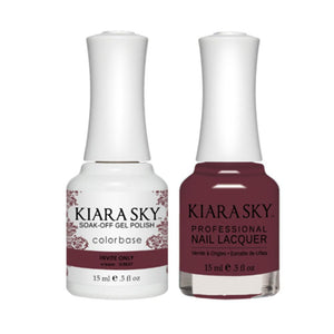 Kiara Sky Gel Nail Polish Duo - All-In-One - 5037 INVITE ONLY by Kiara Sky sold by DTK Nail Supply