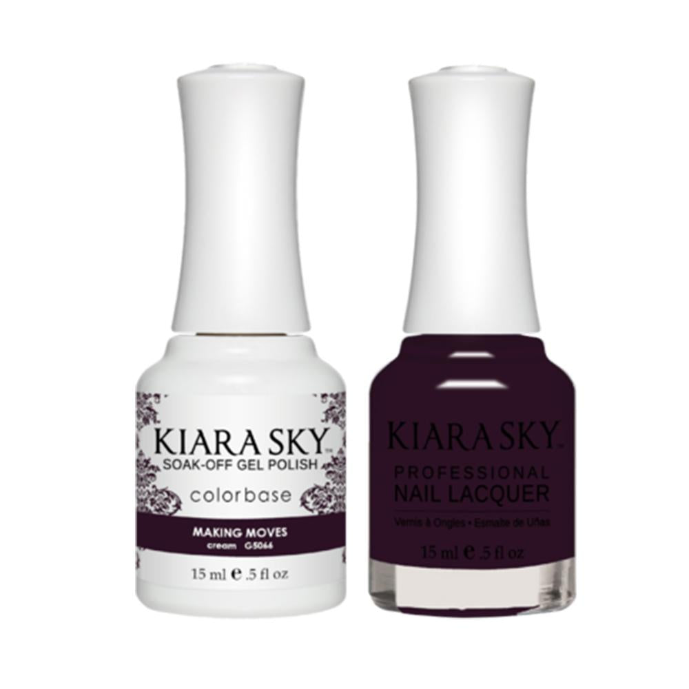 Kiara Sky Gel Nail Polish Duo - All-In-One - 5066 MAKING MOVES by Kiara Sky sold by DTK Nail Supply