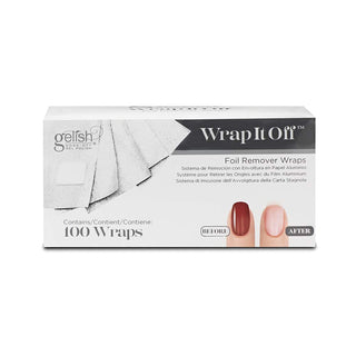  Gelish Wrap It Off Foil Remover 100 Wraps by Gelish sold by DTK Nail Supply