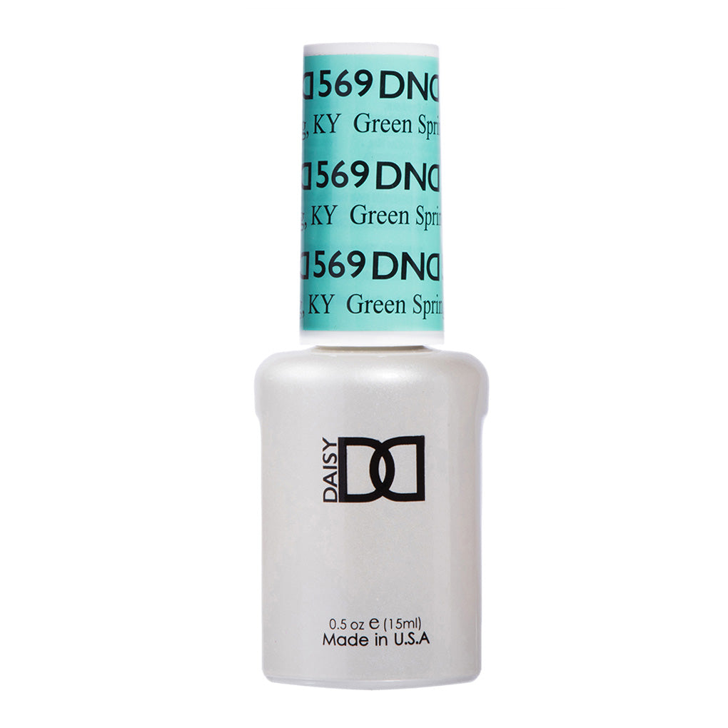 DND Gel Polish - 569 Green Colors - Green Spring, KY by DND - Daisy Nail Designs sold by DTK Nail Supply
