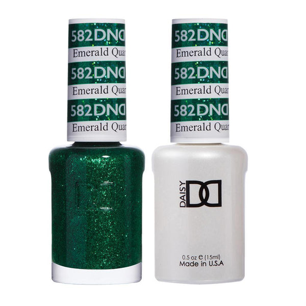 DND Gel Nail Polish Duo - 582 Emerald Quartz by DND - Daisy Nail Designs sold by DTK Nail Supply