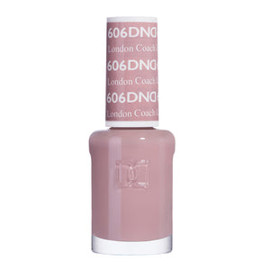 DND Nail Lacquer - 606 Brown Colors - London Coach by DND - Daisy Nail Designs sold by DTK Nail Supply