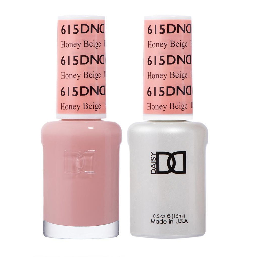 DND Gel Nail Polish Duo - 615 Honey Beige by DND - Daisy Nail Designs sold by DTK Nail Supply