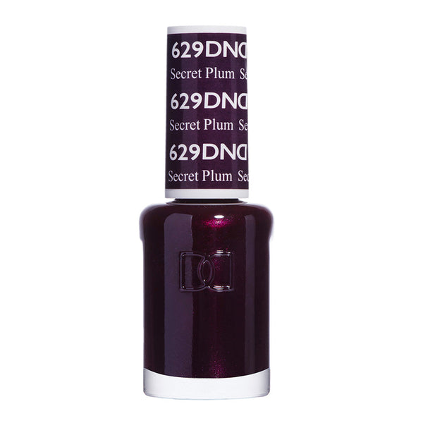 DND Nail Lacquer - 629 Purple Colors - Secret Plum by DND - Daisy Nail Designs sold by DTK Nail Supply