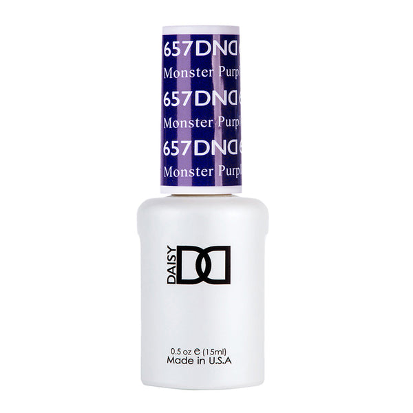 DND Gel Polish - 657 Purple Colors - Monster Purple by DND - Daisy Nail Designs sold by DTK Nail Supply