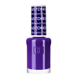 DND Nail Lacquer - 657 Purple Colors - Monster Purple by DND - Daisy Nail Designs sold by DTK Nail Supply