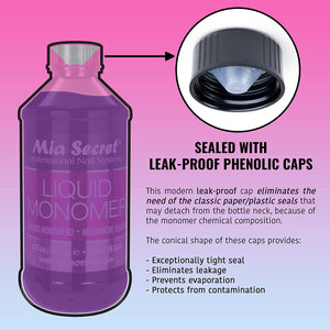 Mia Secret Liquid Monomer - 32oz by Mia Secret sold by DTK Nail Supply