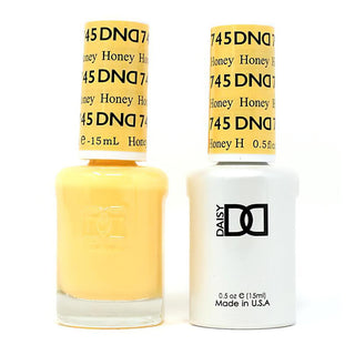  DND Gel Nail Polish Duo - 745 Yellow Colors - Honey by DND - Daisy Nail Designs sold by DTK Nail Supply
