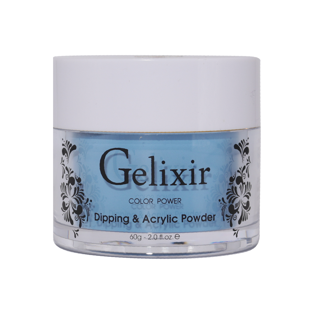 Gelixir Acrylic & Powder Dip Nails - 080 Sea Blue by Gelixir sold by DTK Nail Supply