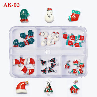  3D Nail Art Jewelry Charms AK-02 by Nail Charm sold by DTK Nail Supply