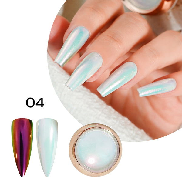 Aurora Chrome Nail Powder - 04 by Chrome sold by DTK Nail Supply