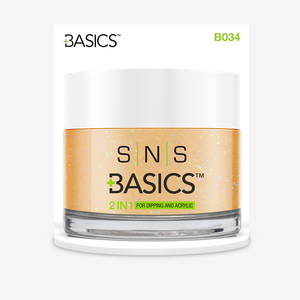 SNS Basics Dipping & Acrylic Powder - Basics 034 by SNS Basic sold by DTK Nail Supply