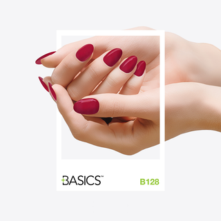  SNS Basics 128 - Gel Polish & Matching Nail Lacquer Duo Set - 0.5oz by SNS Basic sold by DTK Nail Supply