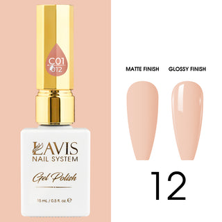 LAVIS C01 - 012 - Gel Polish 0.5 oz - Whimsical Collection by LAVIS NAILS sold by DTK Nail Supply