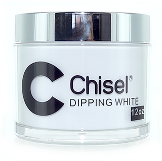  Chisel Pink & White Acrylic & Dipping - Refill Dipping White - 12oz by Chisel sold by DTK Nail Supply