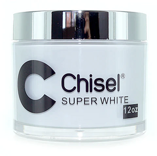  Chisel Pink & White Acrylic & Dipping - Refill Super White - 12oz by Chisel sold by DTK Nail Supply