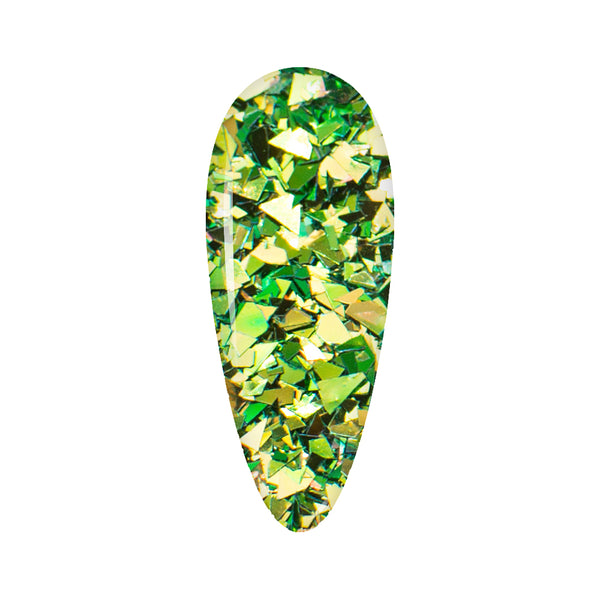LDS Chameleon Glitter Nail Art - CL01 - Emerald - 0.5 oz by LDS sold by DTK Nail Supply