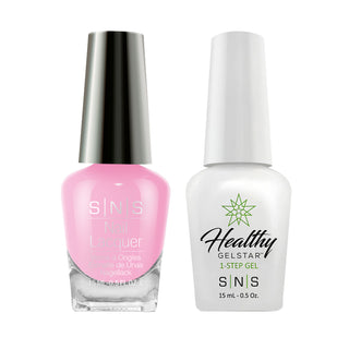  SNS Gel Nail Polish Duo - CS01 Pink League Chew - Pink Colors by SNS sold by DTK Nail Supply