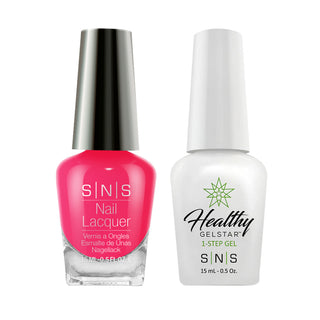  SNS Gel Nail Polish Duo - CS18 Atomic Strawberry - Pink Colors by SNS sold by DTK Nail Supply