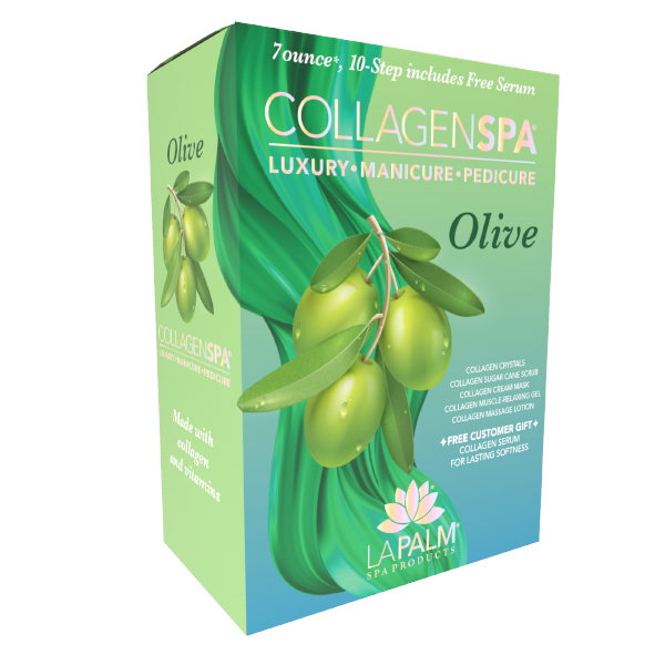 Collagen Spa 10 Steps System Olive by DTK Nail Supply sold by DTK Nail Supply
