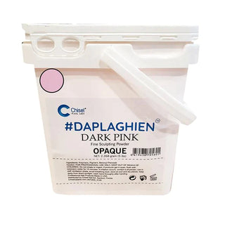  Chisel Daplaghien Powder Pink & White - Dark Pink - 5lbs by Chisel sold by DTK Nail Supply