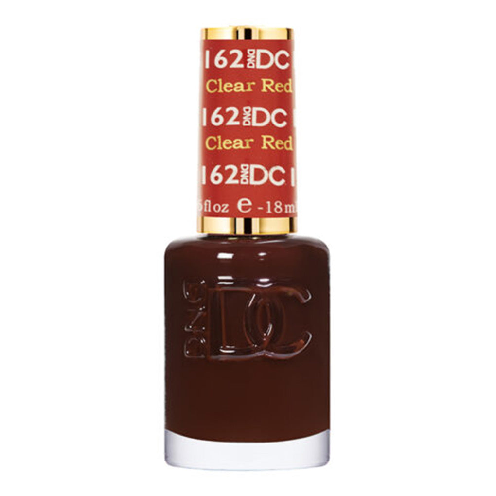 DND DC Nail Lacquer - 162 Clear Red by DND DC sold by DTK Nail Supply