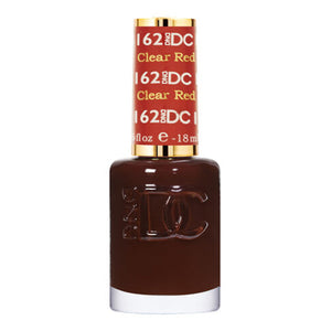 DND DC Nail Lacquer - 162 Clear Red by DND DC sold by DTK Nail Supply