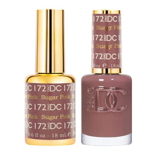 DND DC Gel Nail Polish Duo - 172 Sugar Pink by DND DC sold by DTK Nail Supply