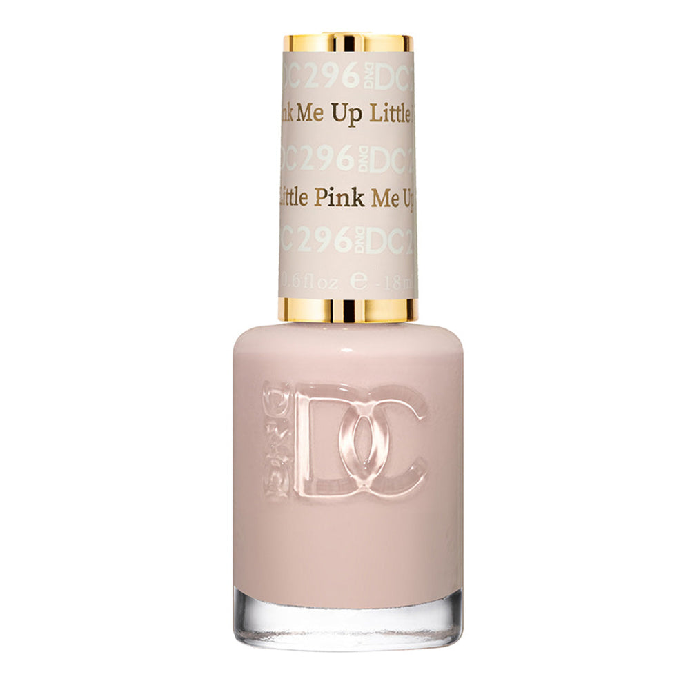 DND DC Nail Lacquer - 296 Nude Colors - Little Pink Me Up by DND DC sold by DTK Nail Supply