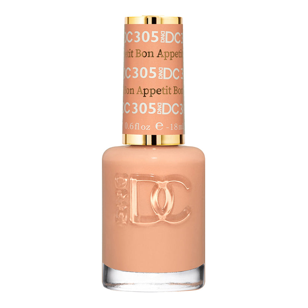 DND DC Nail Lacquer - 305 Pink Colors - Bon Appetit by DND DC sold by DTK Nail Supply