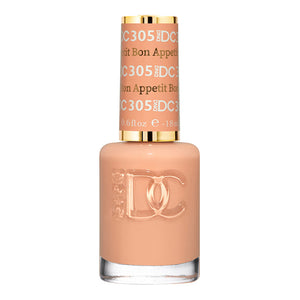 DND DC Nail Lacquer - 305 Pink Colors - Bon Appetit by DND DC sold by DTK Nail Supply