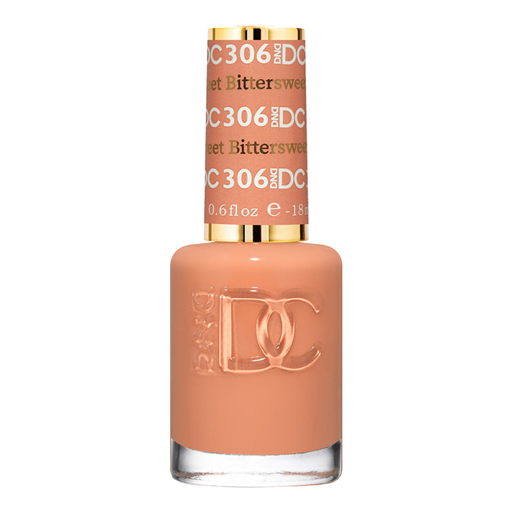 DND DC Nail Lacquer - 306 Blush Colors - Bittersweet by DND DC sold by DTK Nail Supply