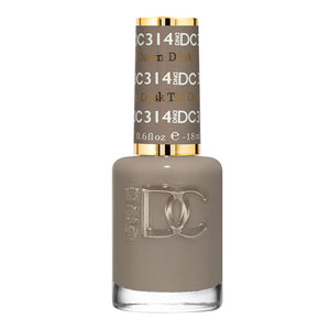 DND DC Nail Lacquer - 314 Gray Colors - Dusk Till Dawn by DND DC sold by DTK Nail Supply