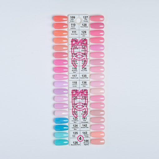 DC Duo Color Swatches - Single - 4 by DND - Daisy Nail Designs sold by DTK Nail Supply