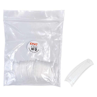  DND Clear Tip #0: 50pcs/bag by DND - Daisy Nail Designs sold by DTK Nail Supply