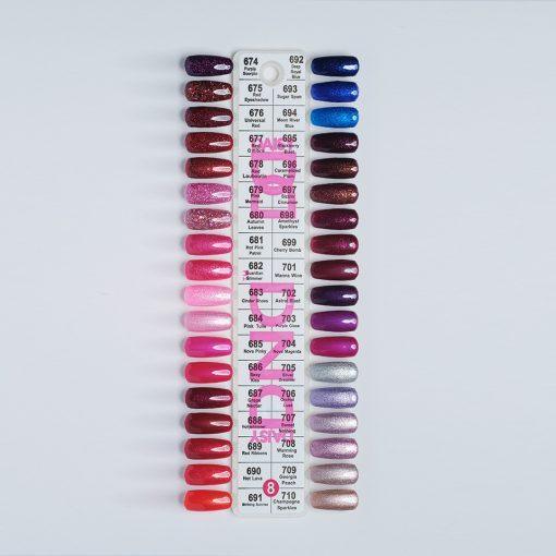 DND Duo Color Swatches - Single - 08 by DND - Daisy Nail Designs sold by DTK Nail Supply