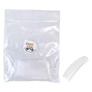  DND Clear Tip #10: 50pcs/bag by DND - Daisy Nail Designs sold by DTK Nail Supply