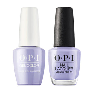  OPI Gel Nail Polish Duo - E74 You're Such a BudaPest - Purple Colors by OPI sold by DTK Nail Supply
