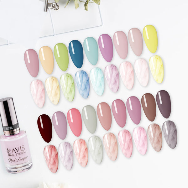 LAVIS Easter Nail Lacquer Set (18 colors) by LAVIS NAILS sold by DTK Nail Supply