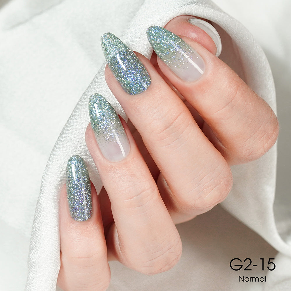 LAVIS Glitter G02 - 15 - Gel Polish 0.5 oz - Pillow Talk Collection by LAVIS NAILS sold by DTK Nail Supply