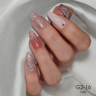  LAVIS Glitter G02 - 16 - Gel Polish 0.5 oz - Pillow Talk Collection by LAVIS NAILS sold by DTK Nail Supply