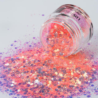  LDS Holographic Chunky Glitter Nail Art - 0.5oz DGL02 by LDS sold by DTK Nail Supply