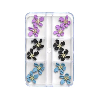  3D Nail Art Flower Kawaii Charms 02 - 5 Petals by Nail Charm sold by DTK Nail Supply