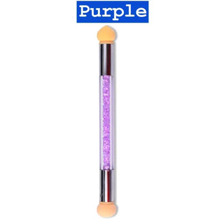 Purple Two-Headed Sponge Pen by OTHER sold by DTK Nail Supply